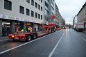 Stadtbus fing Feuer Koeln Muelheim Frankfurterstr Wiener Platz P178